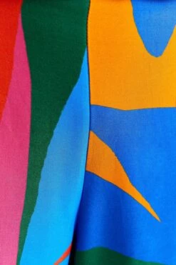 Farm Rio Colorful Leaves Lenzing™ Ecovero™ Viscose Pants -Trend Farm Rio 314097 05