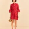 Farm Rio Red Palm Tree Mini Dress 2 Farm Rio Red Palm Tree Mini Dress -Trend Farm Rio 314488 01