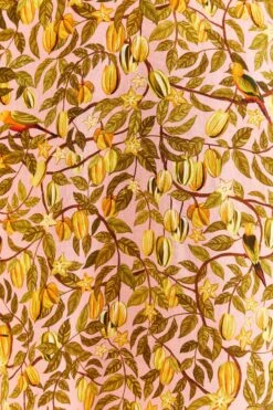 Farm Rio Light Pink Star Fruit Flower Mini Dress -Trend Farm Rio 315955 04