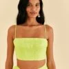 Farm Rio Lime Sleeveless Crop Top 2 Farm Rio Lime Sleeveless Crop Top -Trend Farm Rio 317225 01