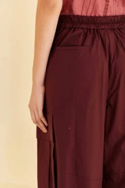 Farm Rio Blush Organic Cotton Cargo Pants -Trend Farm Rio 318141 05