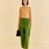 Farm Rio Green Organic Cotton Cargo Pants -Trend Farm Rio 318182 01