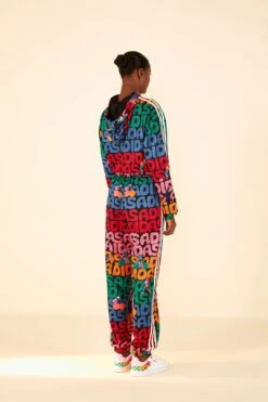 Farm Rio Adidas Farm Trackpants Black -Trend Farm Rio HS1181 03