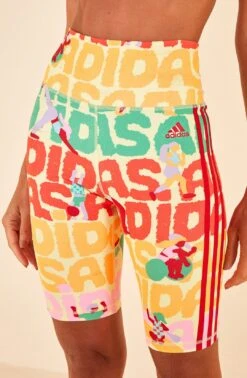 Farm Rio Adidas Farm Bike Short Pearl Citrine -Trend Farm Rio HS1186 03