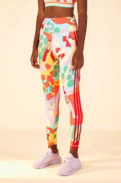 Farm Rio Adidas Farm Training Tights Gold -Trend Farm Rio HS1192 03