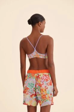 Farm Rio Adidas Farm Unitefit Shorts Red 8 Farm Rio Adidas Farm Unitefit Shorts Red -Trend Farm Rio HT2156 03