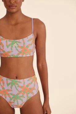 Farm Rio Adidas Farm Bikini Purple -Trend Farm Rio HZ4121 04